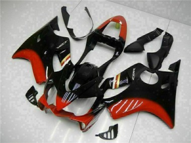 Affordable 2001-2003 Honda CBR600 F4i Motorcycle Fairing Kits - Red Glossy Black Australia