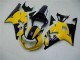 2001-2003 Suzuki GSXR 600/750 Motorcycle Fairings - Yellow Dark Blue Glossy Black Australia