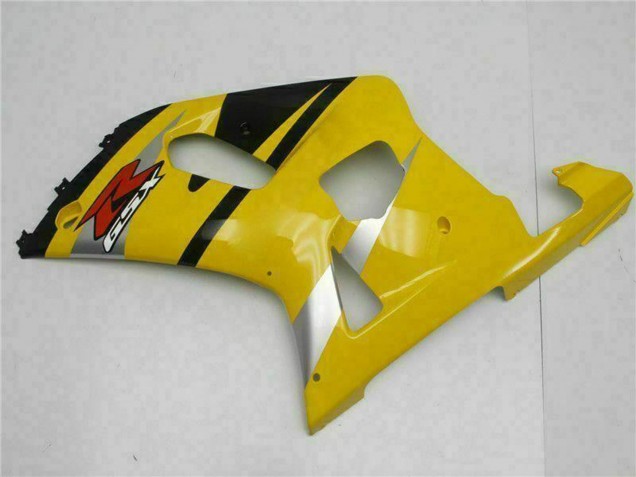 2001-2003 Suzuki GSXR 600/750 Motorcycle Fairings - Yellow Black Australia