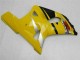 2001-2003 Suzuki GSXR 600/750 Motorcycle Fairings - Yellow Black Australia