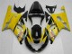 2001-2003 Suzuki GSXR 600/750 Motorcycle Fairings - Yellow Black Australia