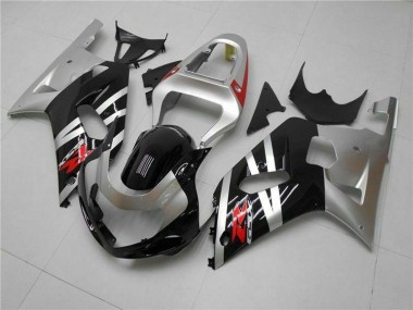 Affordable 2001-2003 Suzuki GSXR 600/750 Motorcycle Fairings - Silver Glossy Black Red Australia