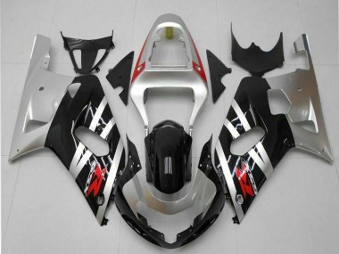 Affordable 2001-2003 Suzuki GSXR 600/750 Motorcycle Fairings - Silver Glossy Black Red Australia