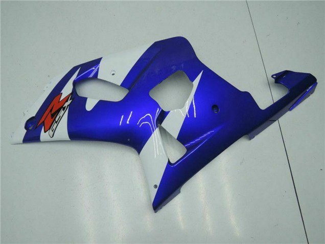 2001-2003 Suzuki GSXR 600/750 Motorcycle Fairings - White Blue Black Australia