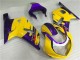 2001-2003 Suzuki GSXR 600/750 Motorcycle Fairings - Yellow Purple Australia