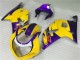 2001-2003 Suzuki GSXR 600/750 Motorcycle Fairings - Yellow Purple Australia