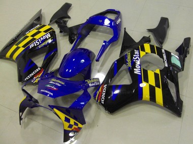 Affordable 2002-2003 Honda CBR900RR 954 Motorcycle Fairings - Blue MoviStar Australia