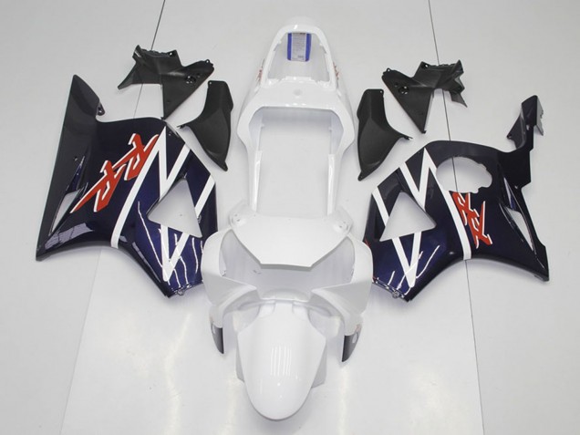 2002-2003 Honda CBR900RR 954 Motorcycle Fairings - Dark Blue White Australia