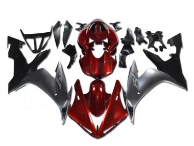 Affordable 2002-2003 Yamaha YZF R1 Motorcycle Fairings - Red Silver Black Australia