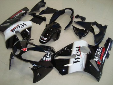 Affordable 2002-2006 Kawasaki ZX12R Motorcycle Fairings - Glossy Black White West Red Australia