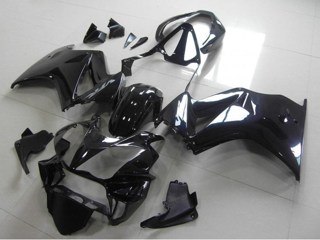 2002-2013 Honda VFR 800 Motorcycle Fairing Kits - Glossy Black Australia