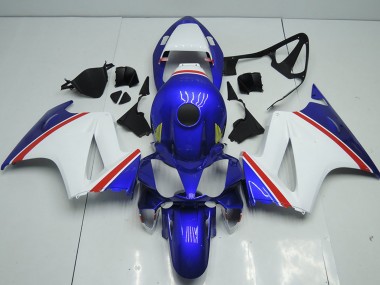 Affordable 2002-2013 Honda VFR 800 Motorcycle Fairings - White Blue Red Australia