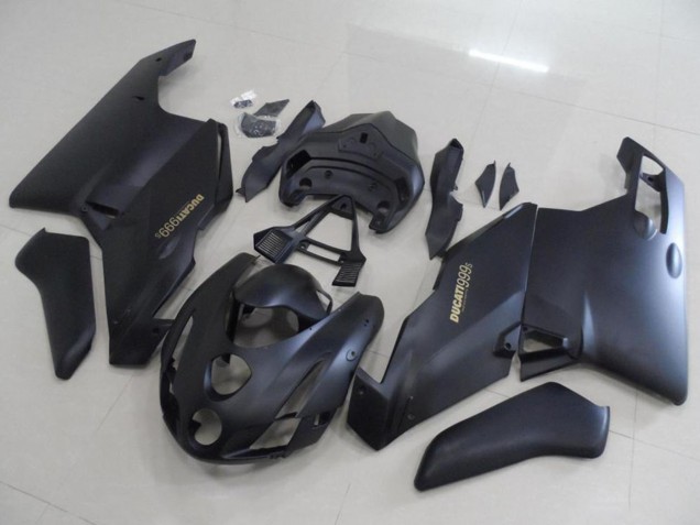 2003-2004 Ducati 999 Motorcycle Fairings - Matte Black Australia