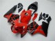 2003-2004 Honda CBR600RR Motorcycle Fairings - Red Glossy Black OEM Style Australia