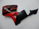 2003-2004 Honda CBR600RR Motorcycle Fairings - Red Glossy Black OEM Style Australia