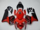 2003-2004 Honda CBR600RR Motorcycle Fairings - Red Glossy Black OEM Style Australia