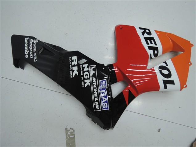 2003-2004 Honda CBR600RR Motorcycle Fairing Kits - Orange White Red Glossy Black Repsol Australia