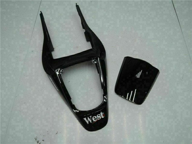2003-2004 Honda CBR600RR Motorcycle Fairings - Glossy Black White West Mobil Australia