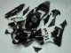 2003-2004 Honda CBR600RR Motorcycle Fairings - Glossy Black White West Mobil Australia