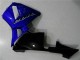2003-2004 Honda CBR600RR Motorcycle Fairing Kits - Blue Glossy Black Australia
