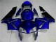 2003-2004 Honda CBR600RR Motorcycle Fairing Kits - Blue Glossy Black Australia