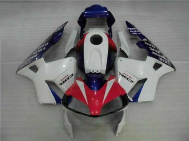 Affordable 2003-2004 Honda CBR600RR Motorcycle Fairing - White Red Blue Australia