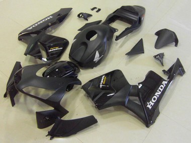 Affordable 2003-2004 Honda CBR600RR Motorcycle Fairing Kits - Glossy Black Matte Black Australia