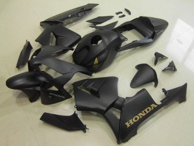 Affordable 2003-2004 Honda CBR600RR Motorcycle Fairings - Matte Black Gold Decal Australia