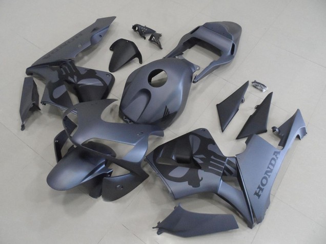 2003-2004 Honda CBR600RR Motorcycle Fairings - Matte Grey Black Australia