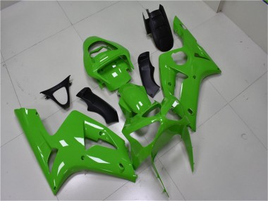 Affordable 2003-2004 Kawasaki ZX6R Motorcycle Fairing - Green Australia