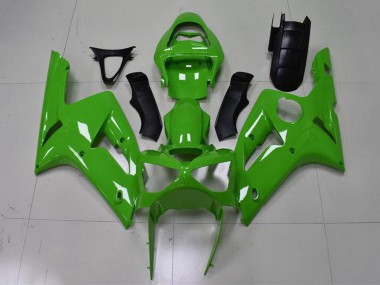 Affordable 2003-2004 Kawasaki ZX6R Motorcycle Fairing - Green Australia