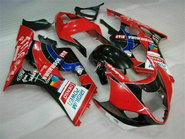 2003-2004 Suzuki GSXR 1000 Motorcycle Fairings - Red Black Blue Yoshimura Australia