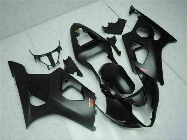 2003-2004 Suzuki GSXR 1000 Motorcycle Fairings - Matte Black Red Australia