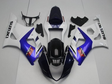 Affordable 2003-2004 Suzuki GSXR 1000 Motorcycle Fairings - White Blue Glossy Black Red Australia