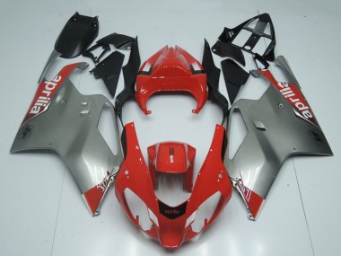 Affordable 2003-2006 Aprilia RSV1000 Motorcycle Fairings - Red Grey Black Australia