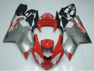 Affordable 2003-2006 Aprilia RSV1000 Motorcycle Fairings - Red Grey Black Australia