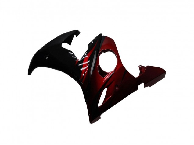 2003-2004 Yamaha YZF R6 Motorcycle Fairing Kits - Glossy Black Red Australia