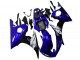 2003-2004 Yamaha YZF R6 Motorcycle Fairings - Blue White Glossy Black Australia