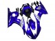2003-2004 Yamaha YZF R6 Motorcycle Fairings - Blue White Australia