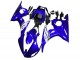2003-2004 Yamaha YZF R6 Motorcycle Fairings - Blue White Australia