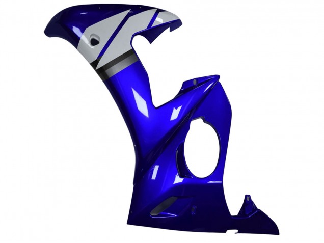 2003-2004 Yamaha YZF R6 Motorcycle Fairings - Blue White Australia