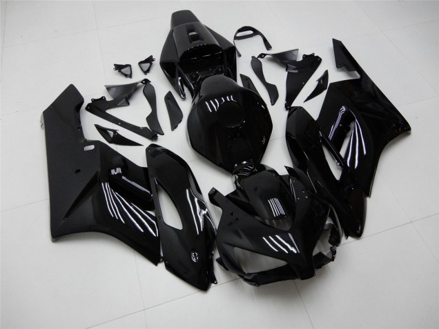 2004-2005 Honda CBR1000RR Motorcycle Fairings - Glossy Black Matte Black Australia