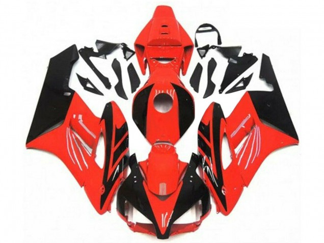 2004-2005 Honda CBR1000RR Motorcycle Fairings - Red Glossy Black Australia