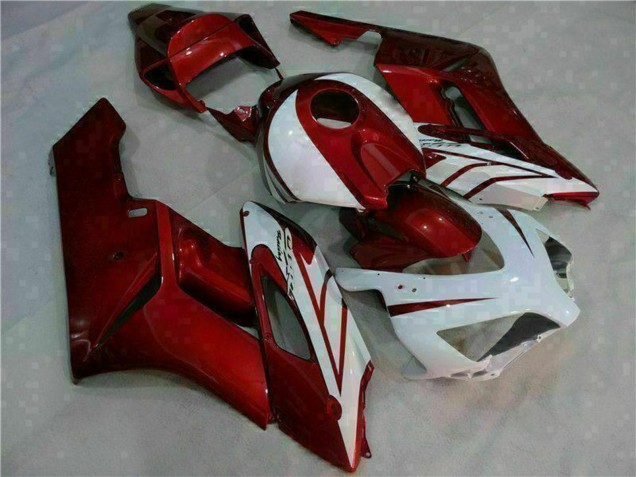 2004-2005 Honda CBR1000RR Motorcycle Fairings - White Red Black Australia