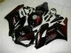 2004-2005 Honda CBR1000RR Motorcycle Fairings - Glossy Black Red Flame Australia