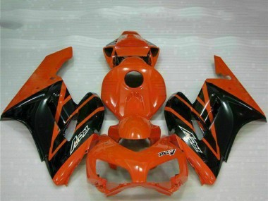 Affordable 2004-2005 Honda CBR1000RR Motorcycle Fairings - Orange Glossy Black Australia