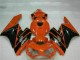 2004-2005 Honda CBR1000RR Motorcycle Fairings - Orange Glossy Black Australia