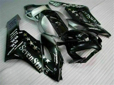 Affordable 2004-2005 Honda CBR1000RR Motorcycle Fairings - Silver Glossy Black SevenStars Australia