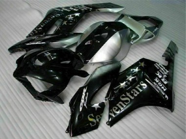 Affordable 2004-2005 Honda CBR1000RR Motorcycle Fairings - Silver Glossy Black SevenStars Australia