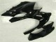 2004-2005 Kawasaki ZX10R Motorcycle Fairings - Glossy Black Australia